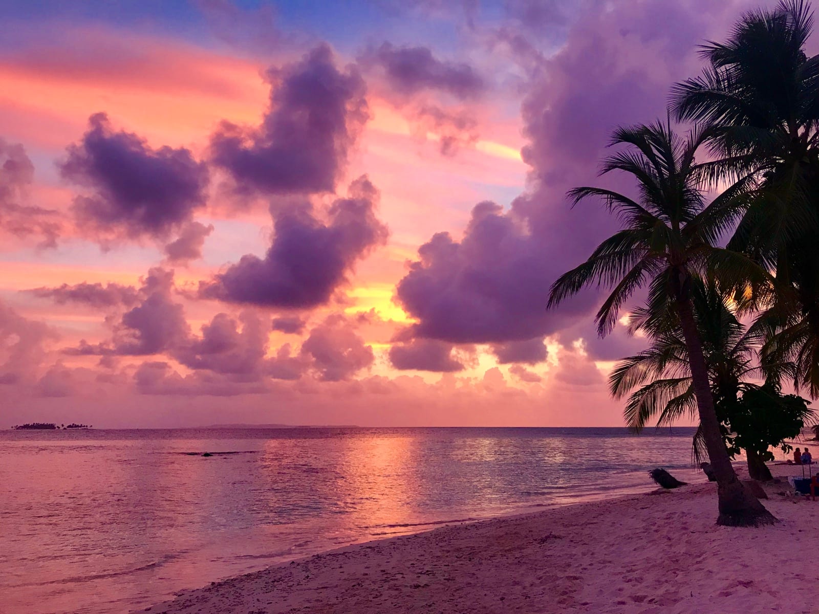 Ruhige Abendstimmung am Meer